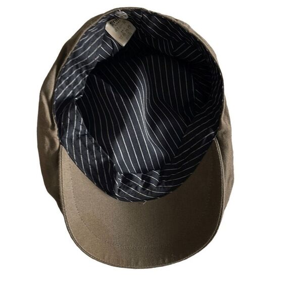 Grace Hat Vintage Scully Hat Brown Cotton Unisex - Picture 2 of 5
